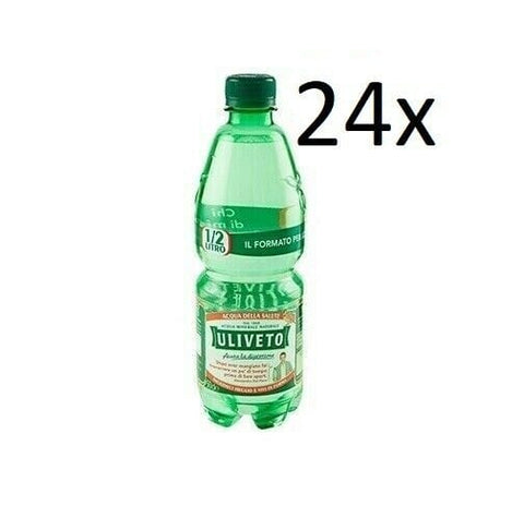 Uliveto Lightly Sparkling Mineral Water (24x500ml) - Italian Gourmet UK