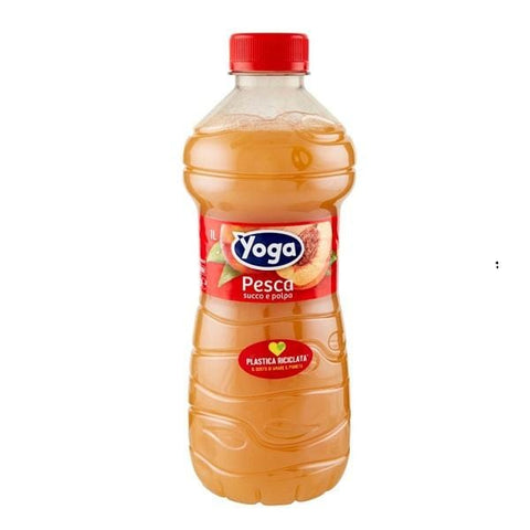 Yoga succo di frutta Pesca Peach juice (1L) - Italian Gourmet UK