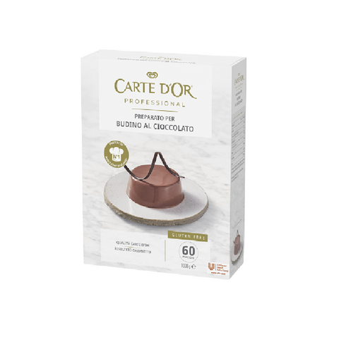 Carte D'Or Preparato Per Budino al Cioccolato Chocolate Pudding Mix 1kg