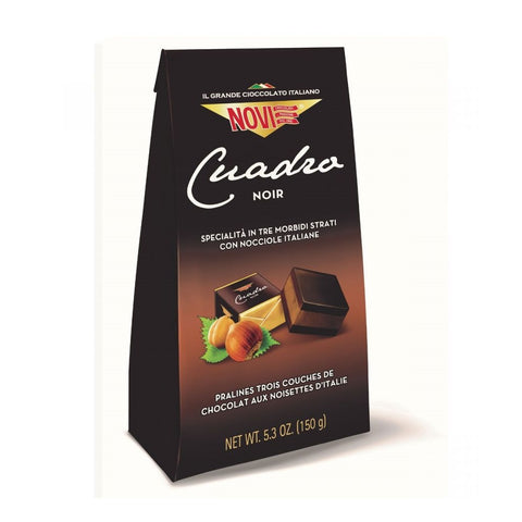 Novi Cuadro Noir Chocolate Hazelnut Pralines 150g
