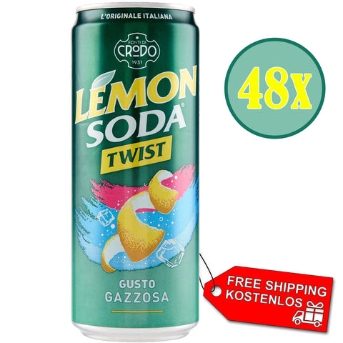 48x Lemonsoda Twist soda taste 330ml