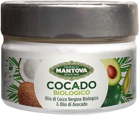 Fratelli Mantova Cocado Olio Cocco & Avocado Biologico Organic Coconut and Avocado Oil 90ml