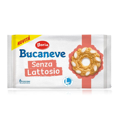 Doria Bucaneve Senza Lattosio lactose-free biscuits   263g