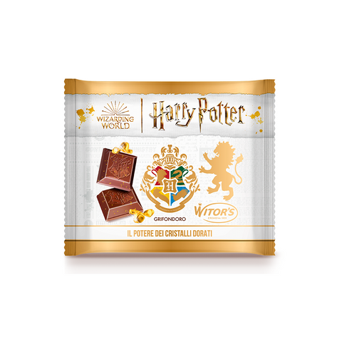 Witor's Harry Potter cioccolato al latte Cristalli Dorati - milk chocolate Golden Crystals 50gr