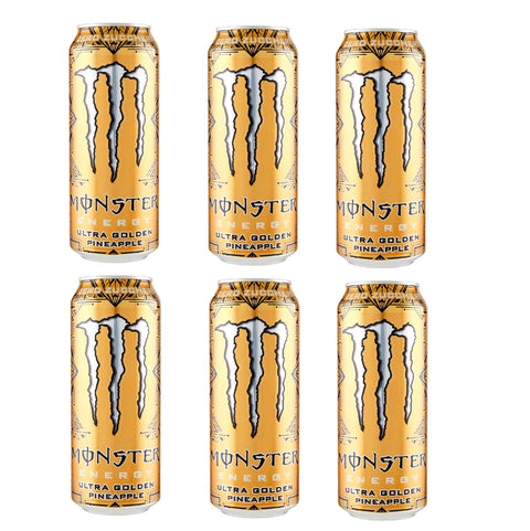 Monster Energy Drink ULTRA GOLD PINEAPPLE ZERO 6x500ml