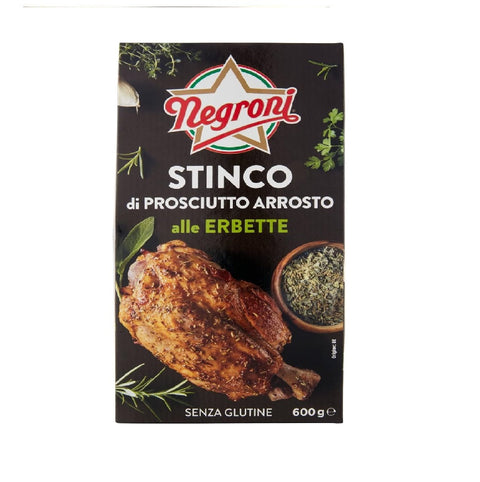 Negroni Stinco di prosciutto arrosto alle erbette Roasted ham shank with herbs