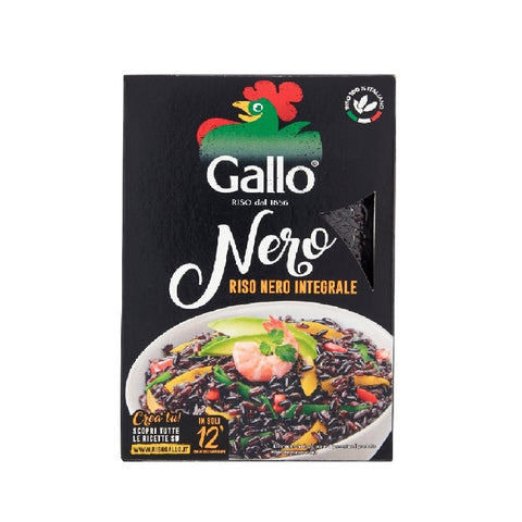 Gallo Riso Nero Integrale Brown Black Rice 500gr