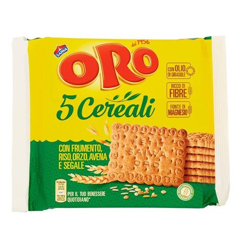 Saiwa Oro Integrale 5 Cereali wholemeal biscuits with 5 cereals 420gr