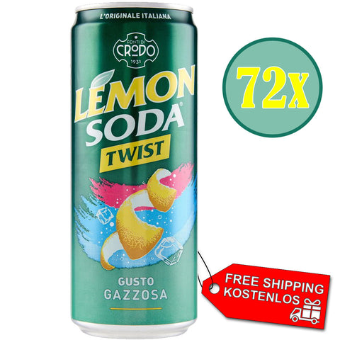 72x Lemonsoda Twist soda taste 330ml