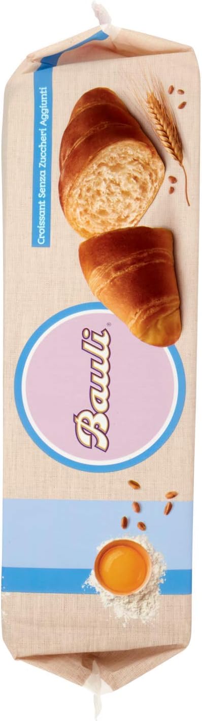 Bauli Croissant Buonessere Senza Zuccheri Aggiunti Without Added Sugars 185g
