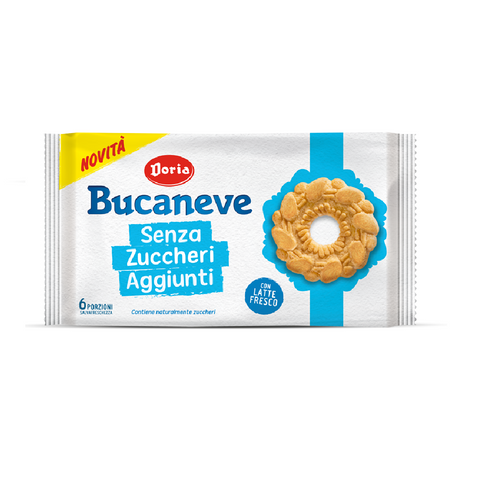 Doria Bucaneve Senza zuccheri aggiunti biscuits without added sugar 263g