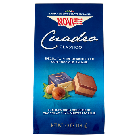 Novi Cuadro classico Chocolate Hazelnut Pralines 150g