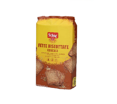 Schar Fette Biscottate ai cereali  Senza Glutine Glutenfreie Müsli-Toasts 260g