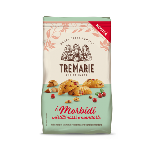 Tre Marie Frolle morbide ai mirtilli soft shortbread with blueberries 300g
