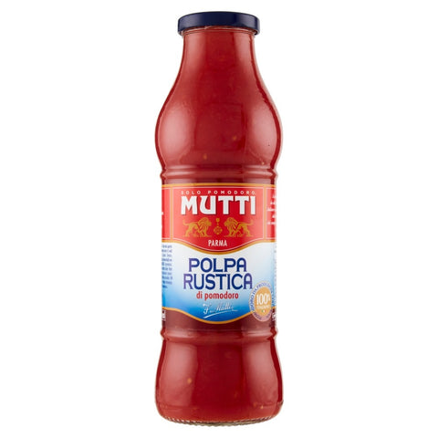 Mutti Polpa Rustica Rustic tomato pulp 700ml in glass