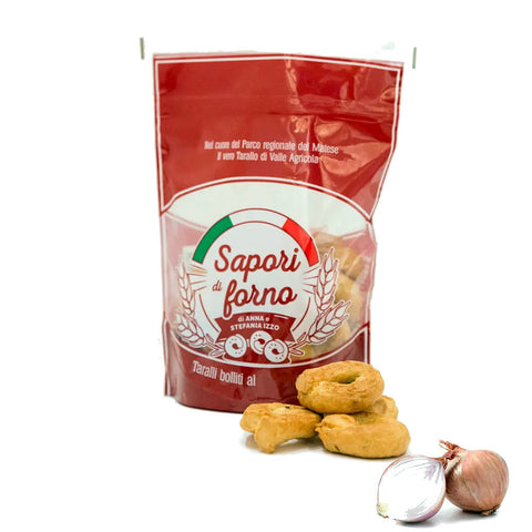 3x Sapori di Forno Taralli alla Cipolla Taralli with Onion 300g