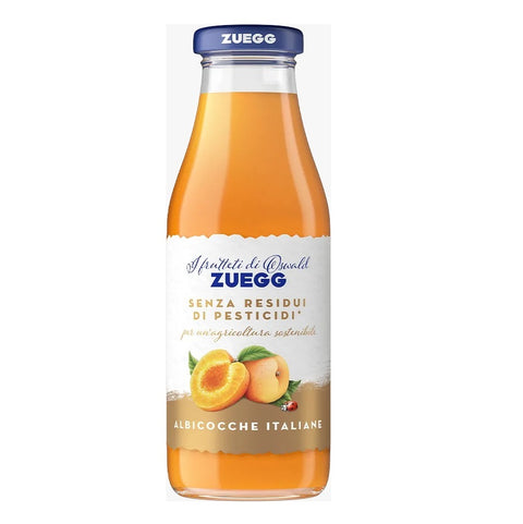 Zuegg Albicocca Apricot Fruit Juice without pesticide residues 500ml glass bottle