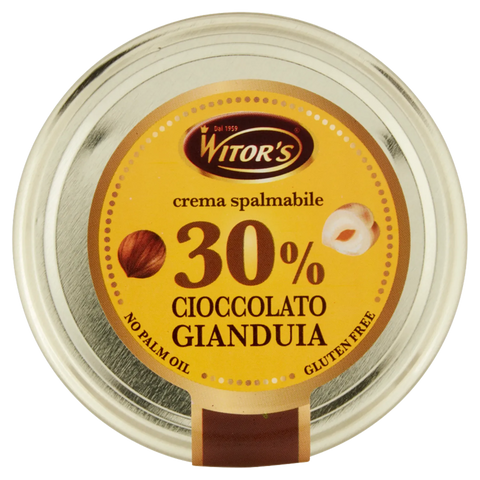 Witor's crema La Nocciola Cioccolato Gianduia hazelnut spread cream 3x360g