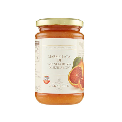 Agrisicilia Marmellata Di Arancia Rossa Di Sicilia I.G.P. Sicilian Blood Orange Marmalade 360gr
