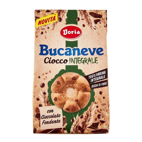Doria Bucaneve Ciocco Integrale Wholemeal Chocolate 300gr