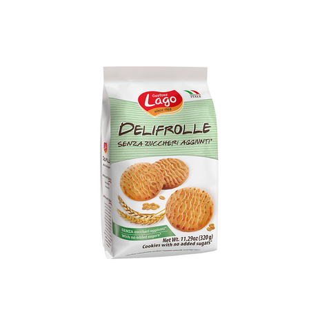Gastone Lago Delifrolle senza zuccheri aggiunti 320gr - Cookies with no added sugar