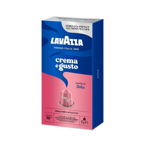 Lavazza Capsule Crema e Gusto Dolce 10 coffee capsules 57g