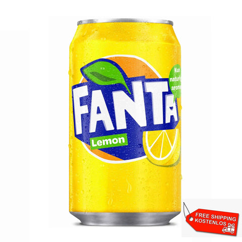 24x Fanta Lemon 33cl