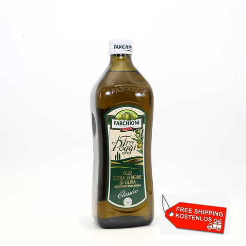6x Farchioni Classico Extra Virgin Olive Oil 1Lt