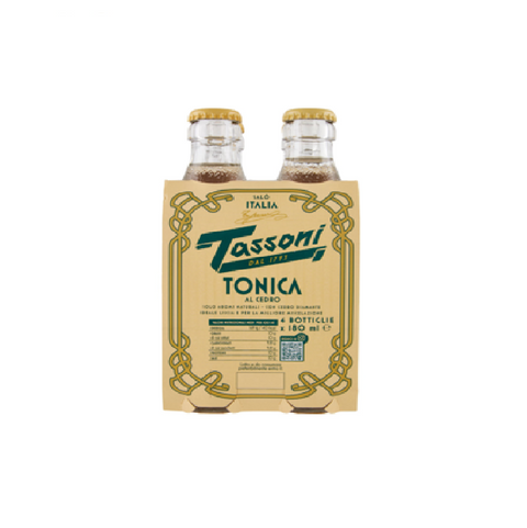 Tassoni TONICA al Cedro 4x180ml - Tassoni TONIC with Cedar