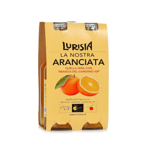 Lurisia Aranciata 4x275ml - Lurisia Orange juice