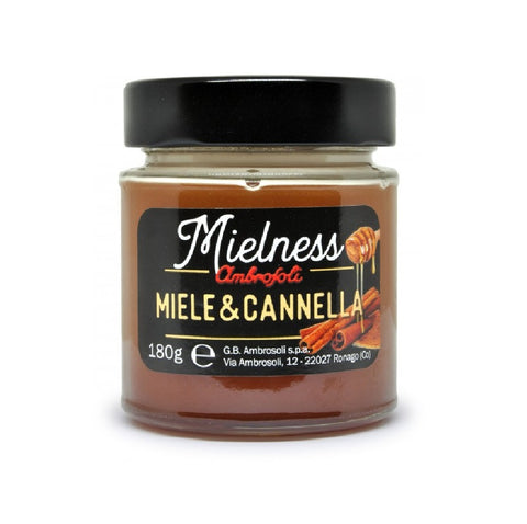 Ambrosoli Mielness Miele e cannella Honey and cinnamon 180g