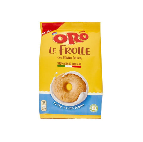 Oro Saiwa Le Frolle con Panna Fresca 300g - Oro Saiwa Biscuits with Cream