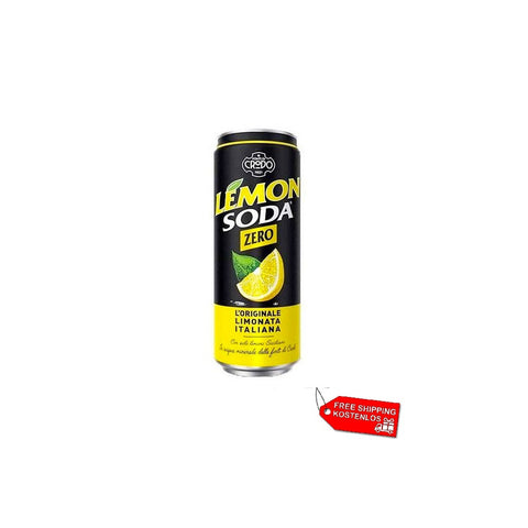 24x Lemonsoda Zero italian lemon soft drink 33cl