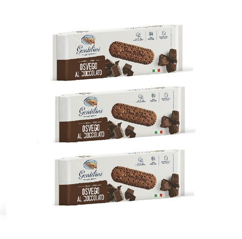 Gentilini Osvego al cioccolato chocolate biscuits 250g