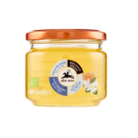 Alce Nero Miele di acacia biologico  Organic acacia honey 300gr