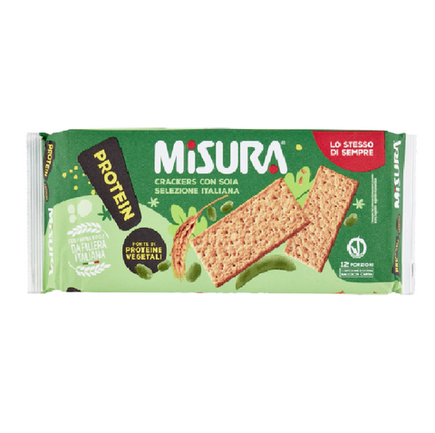 Misura Protein Crackers di Soia Soy Crackers 400g