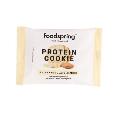 Foodspring Protein cookie cioccolato bianco white chocolate cookie 6x50gr