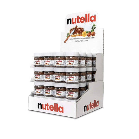 Ferrero Nutella BOX 64 pieces of 25gr single dose