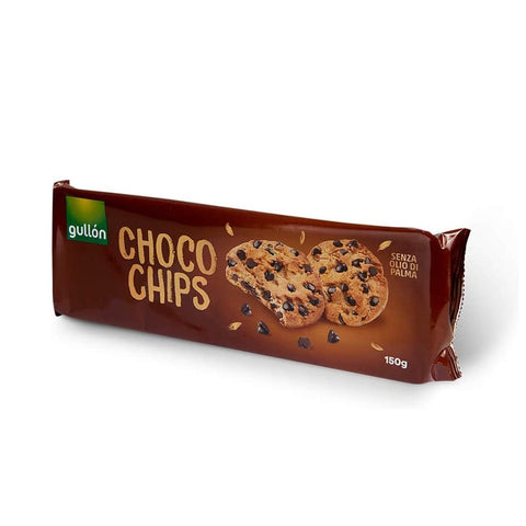 Gullon Biscotti Chocochips biscuits with chocolate chips 150g