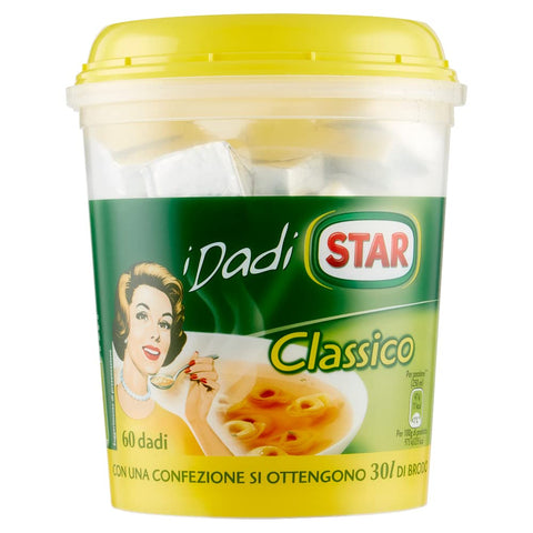 Star I Dadi Classico for broth stock cubes Pack of 60 cubes 600g