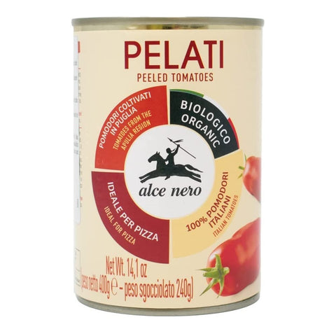 Alce Nero Pomodori Pelati Biologico BIO peeled tomato sauce tin 400g
