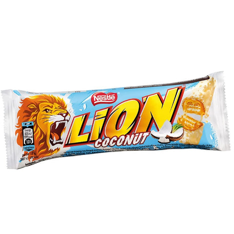 LION COCONUT snack with coconut waffle 24 snacks of 40 g each