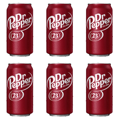 6x Dr Pepper Original 355ml