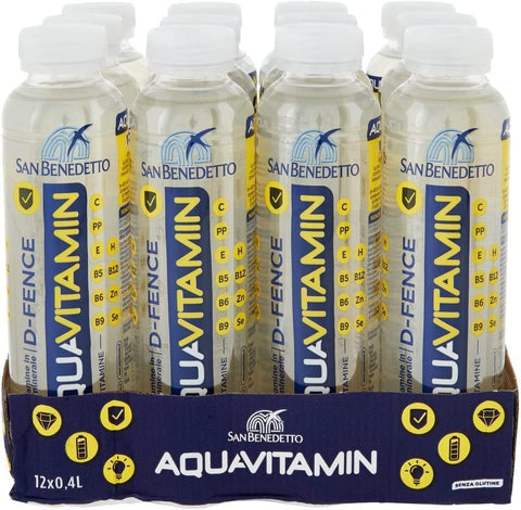12x San Benedetto Aquavitamin D-Fence water with lemon PET bottle 40cl