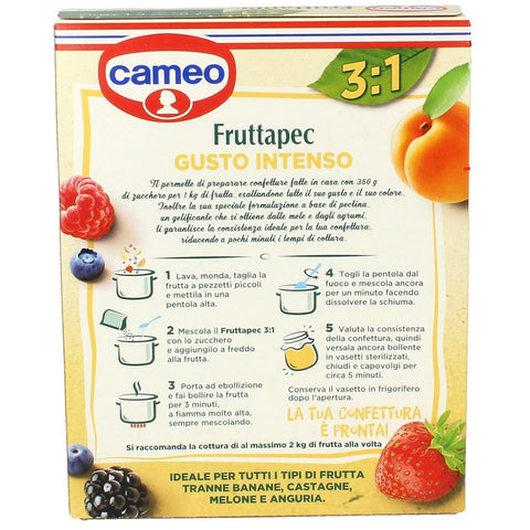 Cameo Fruttapec Gusto Intenso Prepared for Homemade Jam 50g (Contains 2 bags of 25g each)