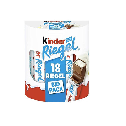 Ferrero Kinder chocolate bars 18 individual wrapped bars 21g