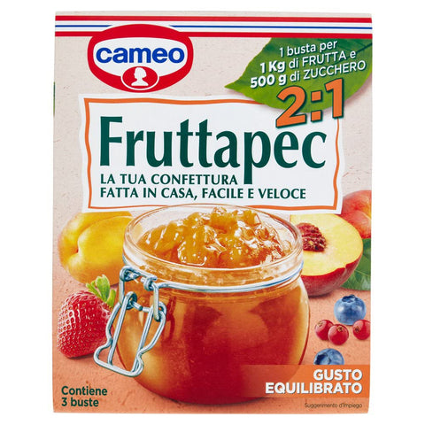 Cameo Fruttapec Gusto Equilibrato Prepared for Homemade Jam 75g ( Contains 3 bags of 25g )