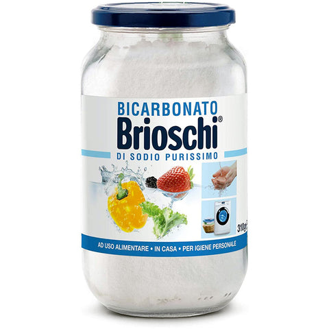 Brioschi Bicarbonato di Sodio Purissimo Purest Sodium Bicarbonate 310g