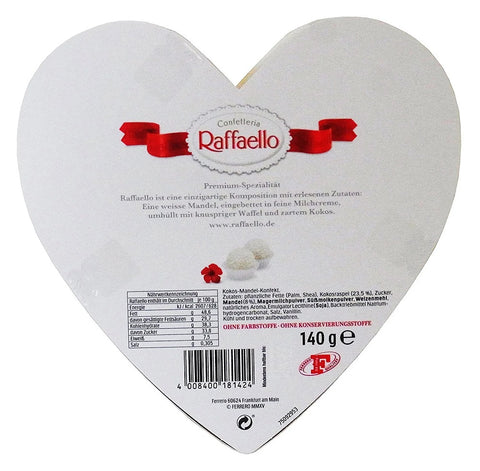 Ferrero Raffaello Cuore 140gr Raffaello Heart