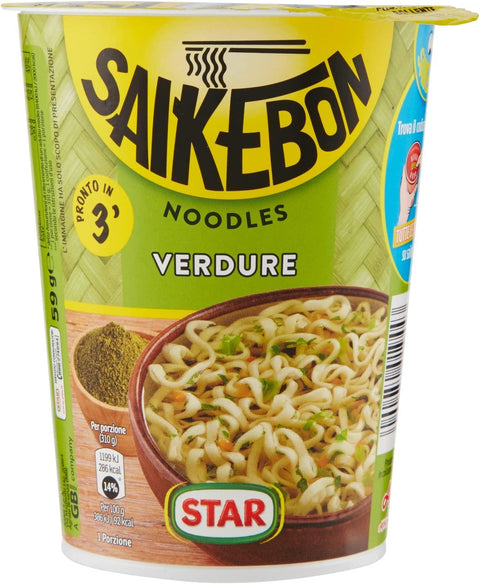 Star Saikebon Saikebon Cup  Verdure Vegetables 59g
